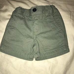 Green shorts